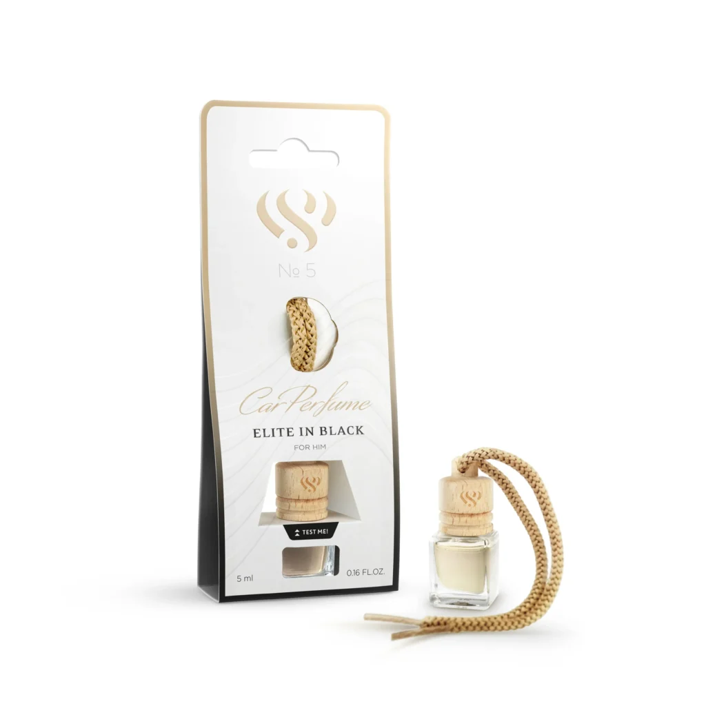 Perfumy CAR № 5 Elite w kolorze czarnym