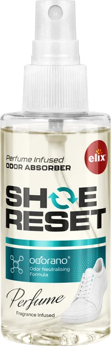 SHOE RESET Schuh-Deodorant-Spray 75 ml mit der odorano®-Geruchsneutralisierungsformel von ELiX