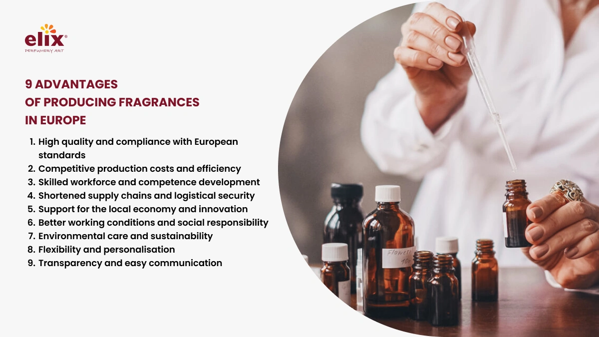 9 advantages of producing fragrances in Europe
