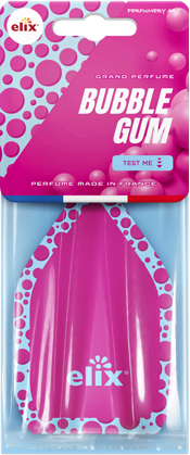 bubble gum paper air freshener