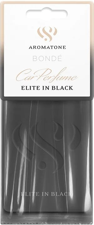 paper air freshener Elite in black