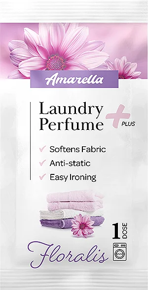 Laundry perfume scent booster in sachet floralis