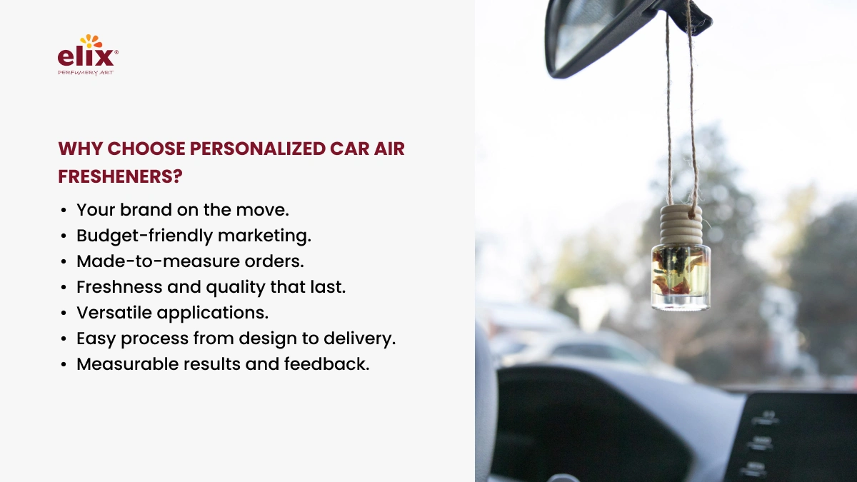 Why choose personalized car air fresheners?