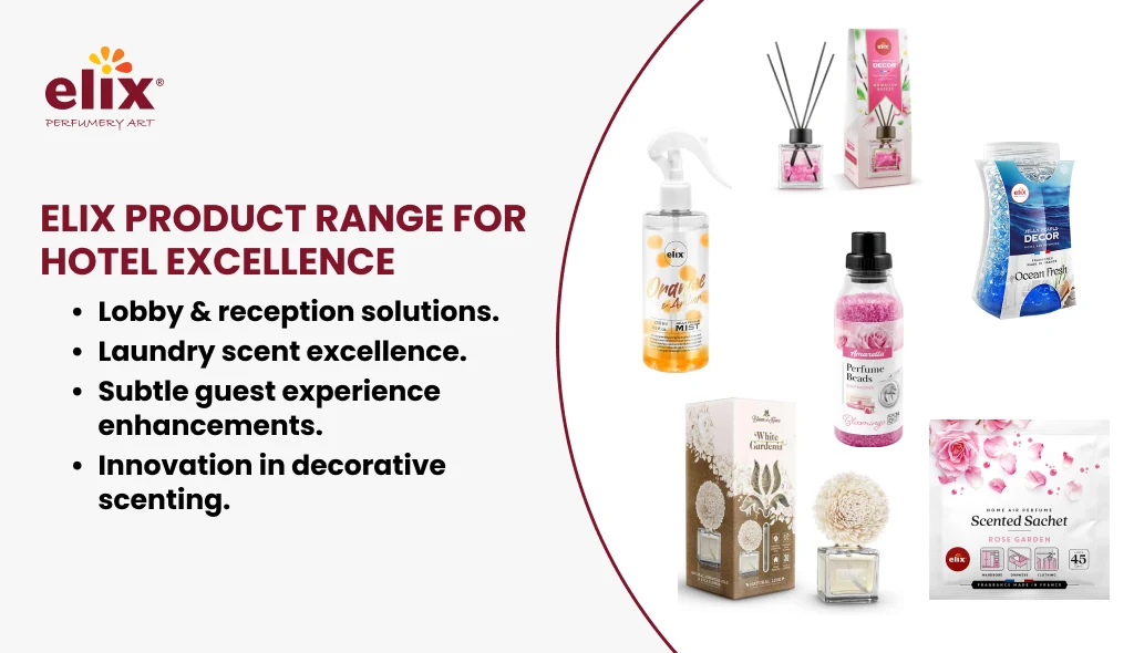 ELiX product range for hotel excellence